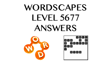 Wordscapes Level 5677 Answers