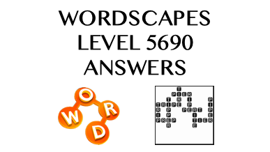 Wordscapes Level 5690 Answers