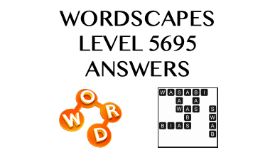 Wordscapes Level 5695 Answers