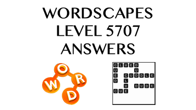 Wordscapes Level 5707 Answers