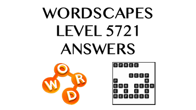 Wordscapes Level 5721 Answers