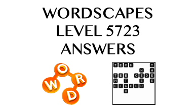 Wordscapes Level 5723 Answers