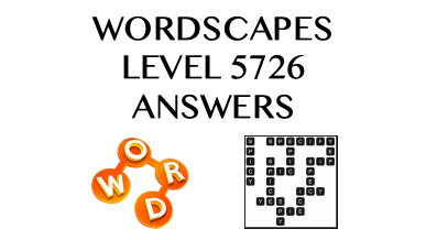 Wordscapes Level 5726 Answers