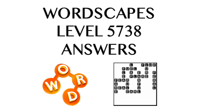 Wordscapes Level 5738 Answers