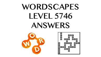 Wordscapes Level 5746 Answers