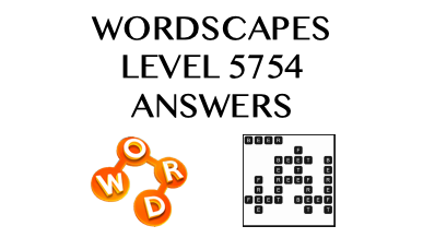 Wordscapes Level 5754 Answers