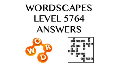 Wordscapes Level 5764 Answers