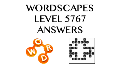 Wordscapes Level 5767 Answers