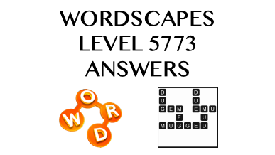 Wordscapes Level 5773 Answers