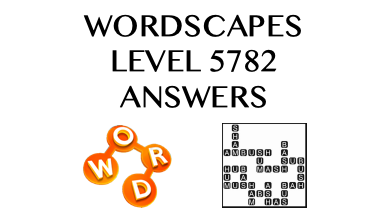 Wordscapes Level 5782 Answers