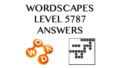 Wordscapes Level 5787 Answers