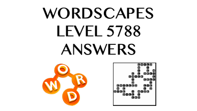 Wordscapes Level 5788 Answers