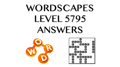 Wordscapes Level 5795 Answers