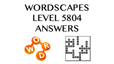 Wordscapes Level 5804 Answers