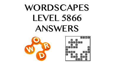 Wordscapes Level 5866 Answers