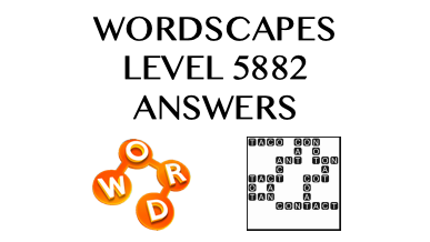 Wordscapes Level 5882 Answers