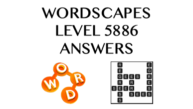 Wordscapes Level 5886 Answers