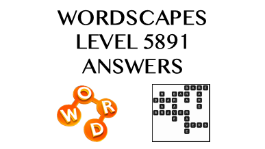 Wordscapes Level 5891 Answers