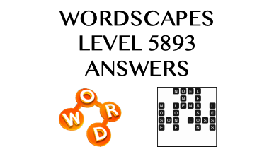 Wordscapes Level 5893 Answers