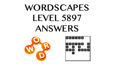 Wordscapes Level 5897 Answers