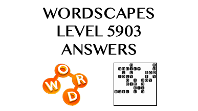 Wordscapes Level 5903 Answers