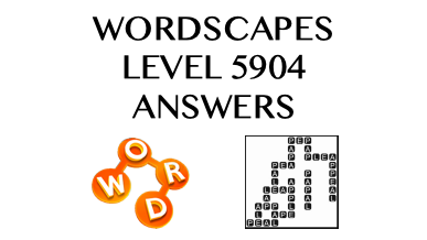 Wordscapes Level 5904 Answers