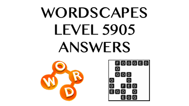 Wordscapes Level 5905 Answers