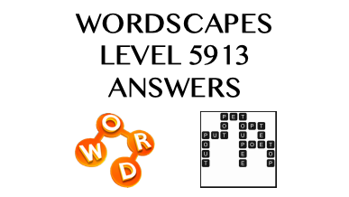 Wordscapes Level 5913 Answers