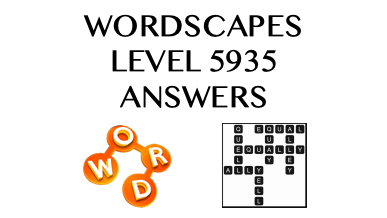 Wordscapes Level 5935 Answers