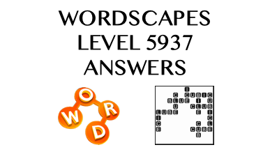 Wordscapes Level 5937 Answers