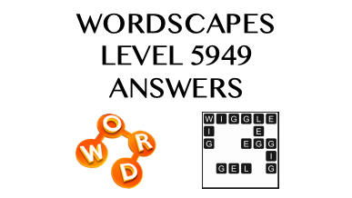 Wordscapes Level 5949 Answers