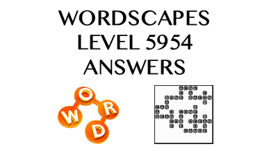 Wordscapes Level 5954 Answers