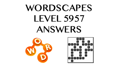 Wordscapes Level 5957 Answers