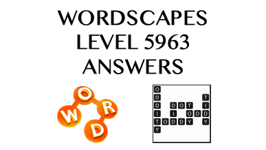 Wordscapes Level 5963 Answers