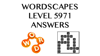 Wordscapes Level 5971 Answers