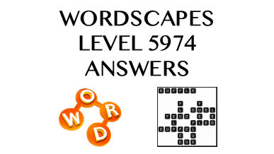 Wordscapes Level 5974 Answers
