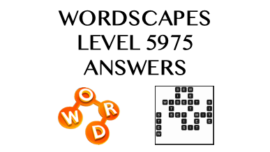Wordscapes Level 5975 Answers