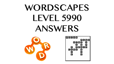 Wordscapes Level 5990 Answers