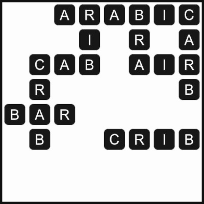 wordscapes level 3469 answers