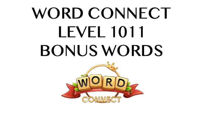 word connect level 1011 answers