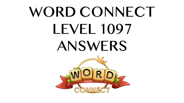 Word Connect Level 1097 Answers