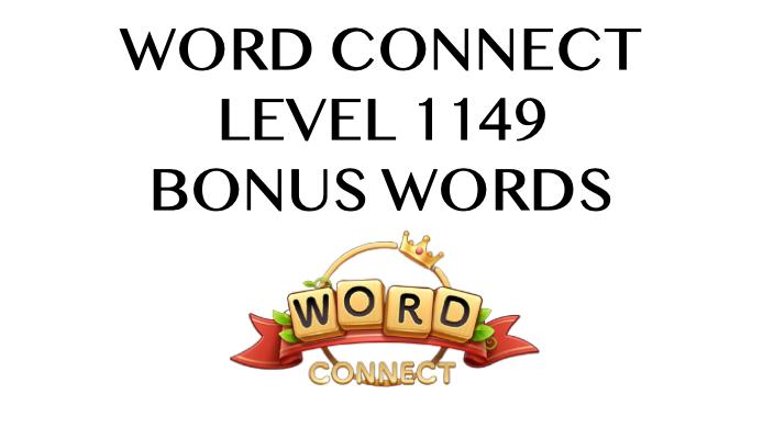 word connect level 1149 answers