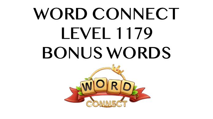 word connect level 1179 answers