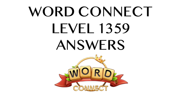 Word Connect Level 1359 Answers