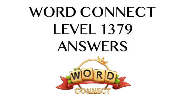 Word Connect Level 1379 Answers