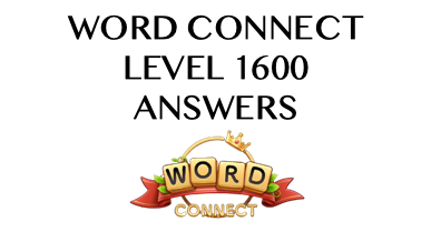 Word Connect Level 1600 Answers