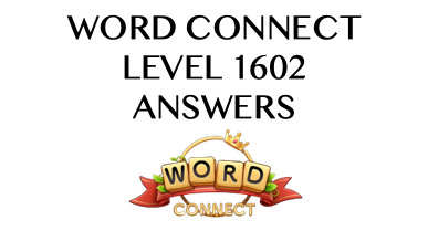 Word Connect Level 1602 Answers