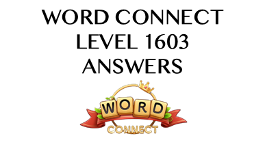 Word Connect Level 1603 Answers