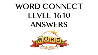 Word Connect Level 1610 Answers