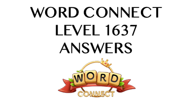 Word Connect Level 1637 Answers